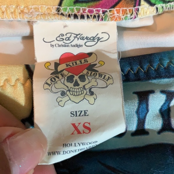 SOLD Ed Hardy Bikini Bottoms - Picture 3 of 9